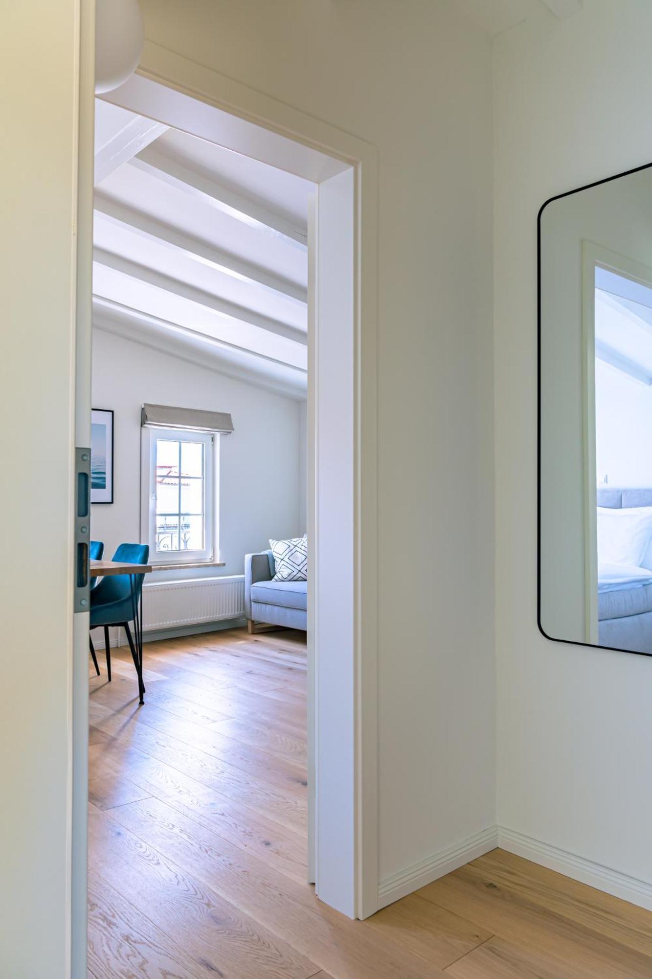 Kapitaenshaus Friedrich Franz - Premium Apartments 200 Meter Vom Strand Und Alten Strom Rostock Værelse billede
